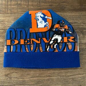 90s Y2K Denver Broncos Football Terrell Davis Drew Pearson Team NFL AOP Beanie